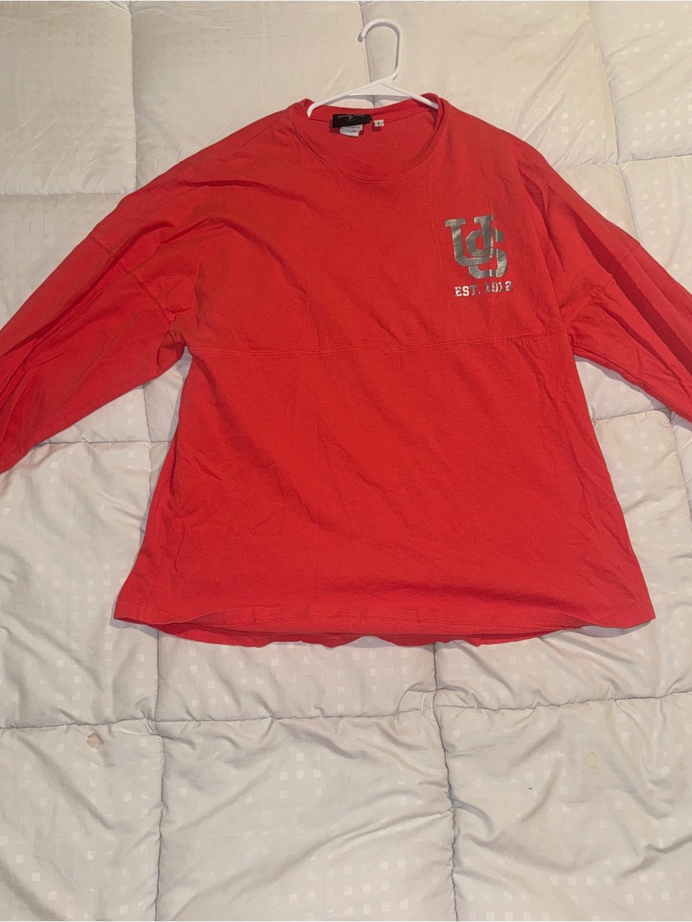 Universal Studios Red Long-Sleeve Logo Shirt